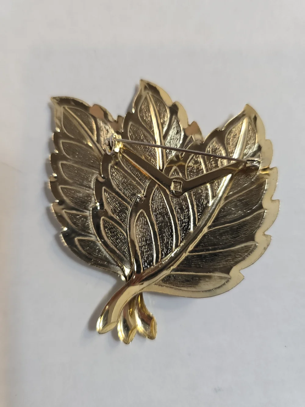 Green and Gold Leaf Brooch - Women Jewelry Brooches